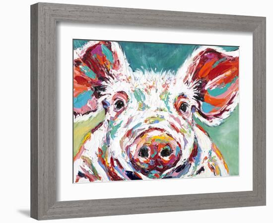 Piggy II-Carolee Vitaletti-Framed Art Print