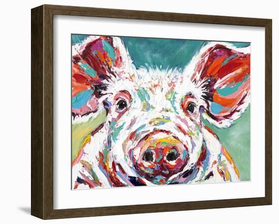 Piggy II-Carolee Vitaletti-Framed Art Print