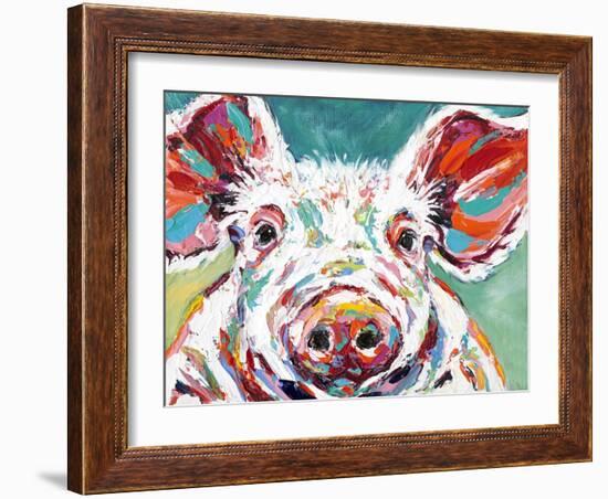 Piggy II-Carolee Vitaletti-Framed Art Print