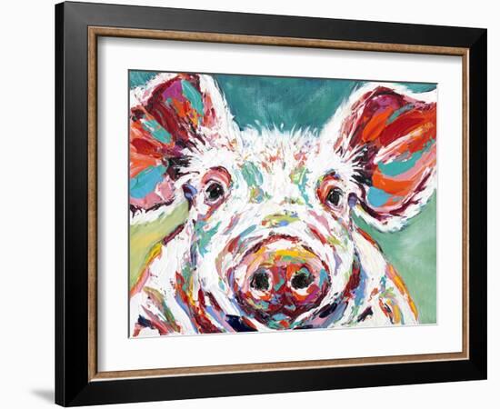 Piggy II-Carolee Vitaletti-Framed Art Print