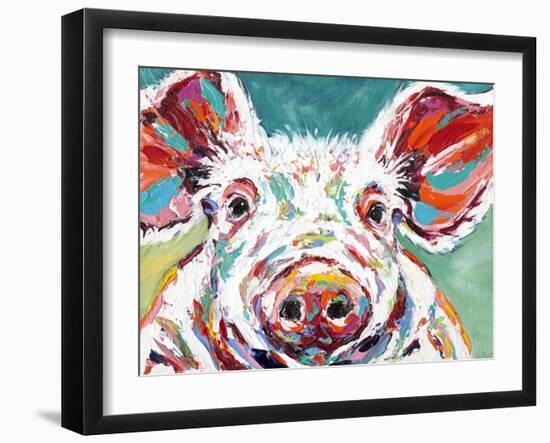 Piggy II-Carolee Vitaletti-Framed Art Print