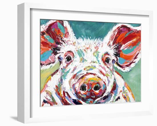 Piggy II-Carolee Vitaletti-Framed Art Print