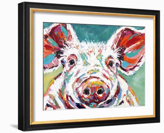 Piggy II-Carolee Vitaletti-Framed Art Print