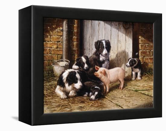 Piggy in the Middle-Michael Jackson-Framed Premier Image Canvas