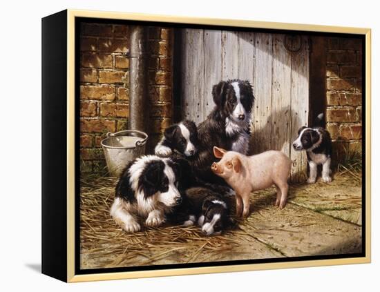 Piggy in the Middle-Michael Jackson-Framed Premier Image Canvas