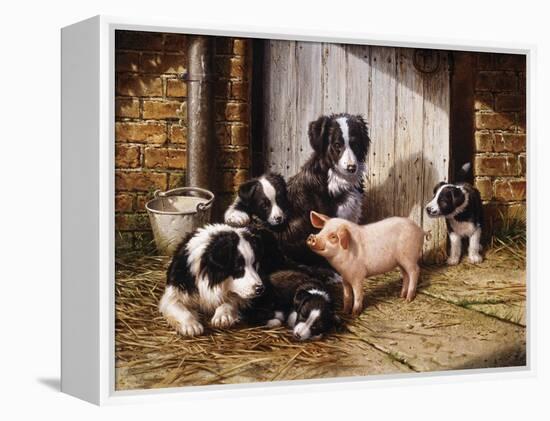 Piggy in the Middle-Michael Jackson-Framed Premier Image Canvas