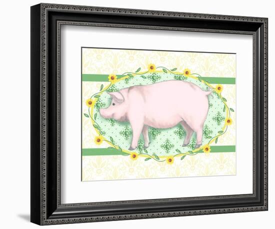 Piggy Wiggy I-Andi Metz-Framed Art Print