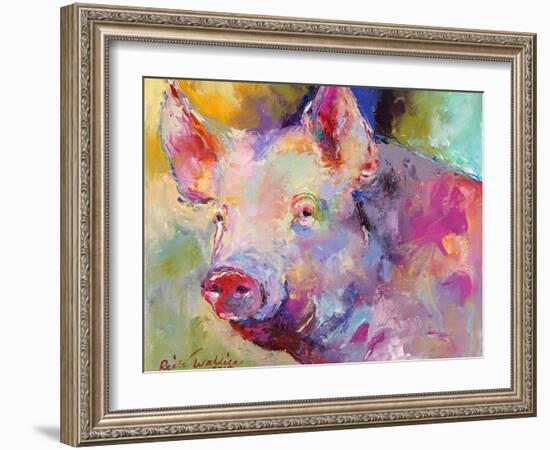 Piggy-Richard Wallich-Framed Giclee Print