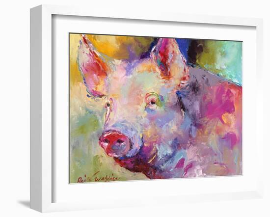 Piggy-Richard Wallich-Framed Giclee Print