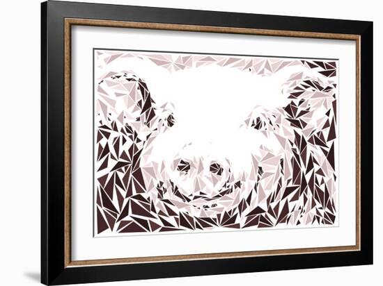 Piggy-Cristian Mielu-Framed Art Print