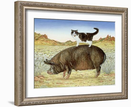 Piggyback-Riding at Breteche Creek, 1995-Ditz-Framed Giclee Print