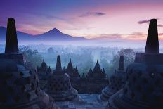 Borobudur Temple, Yogyakarta, Java, Indonesia.-pigprox-Photographic Print