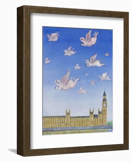 Pigs Might Fly-Rebecca Campbell-Framed Giclee Print