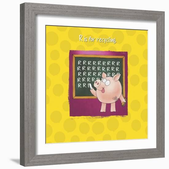 Pigs Rrrrrrs-FS Studio-Framed Giclee Print