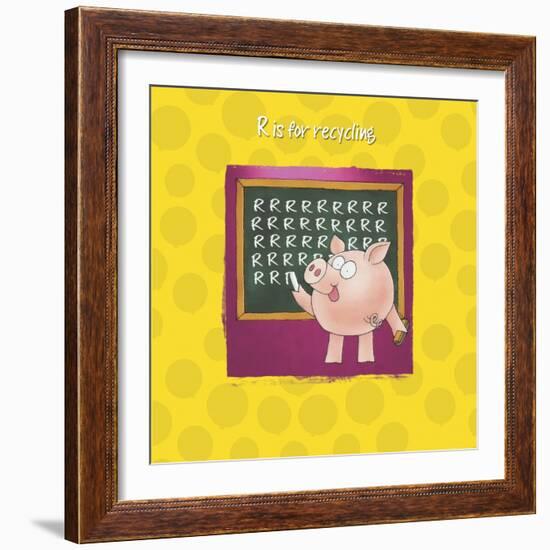 Pigs Rrrrrrs-FS Studio-Framed Giclee Print