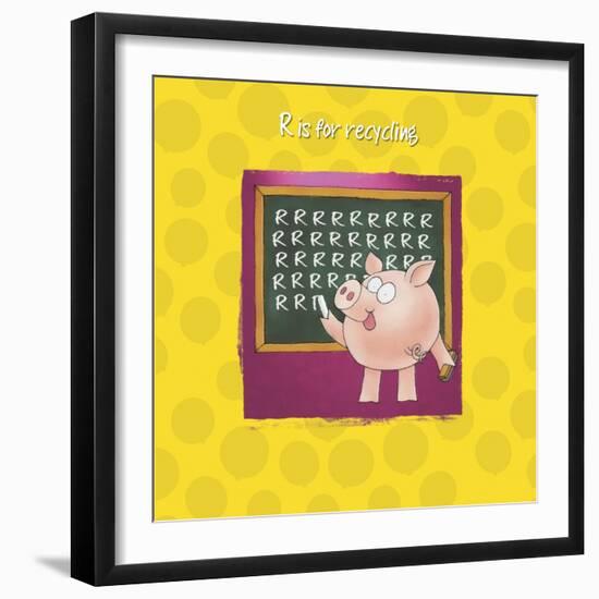 Pigs Rrrrrrs-FS Studio-Framed Giclee Print