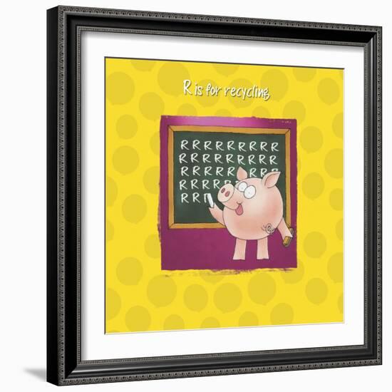 Pigs Rrrrrrs-FS Studio-Framed Giclee Print