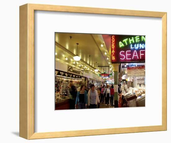 Pike Market, Seattle, Washington State, United States of America, North America-De Mann Jean-Pierre-Framed Photographic Print