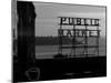 Pike Place Market and Puget Sound, Seattle, Washington State-Aaron McCoy-Mounted Photographic Print