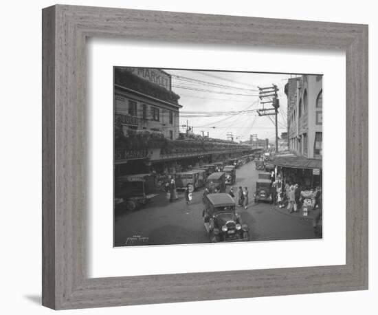 Pike Place Market, Seattle, WA, 1931-Ashael Curtis-Framed Giclee Print
