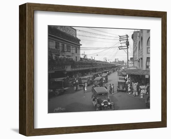 Pike Place Market, Seattle, WA, 1931-Ashael Curtis-Framed Giclee Print