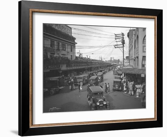 Pike Place Market, Seattle, WA, 1931-Ashael Curtis-Framed Giclee Print