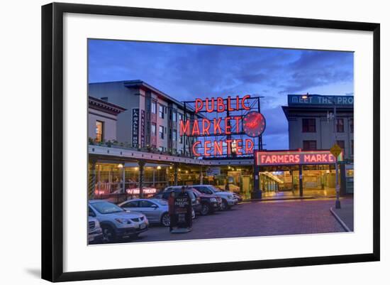 Pike Place Market, Seattle, Washington State, United States of America, North America-Richard Cummins-Framed Photographic Print