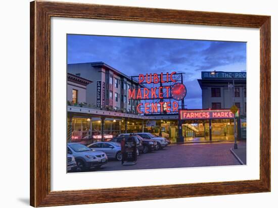 Pike Place Market, Seattle, Washington State, United States of America, North America-Richard Cummins-Framed Photographic Print