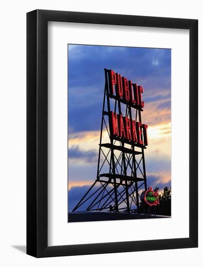 Pike Place Market, Seattle, Washington State, United States of America, North America-Richard Cummins-Framed Photographic Print