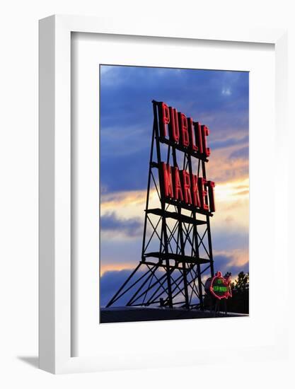 Pike Place Market, Seattle, Washington State, United States of America, North America-Richard Cummins-Framed Photographic Print