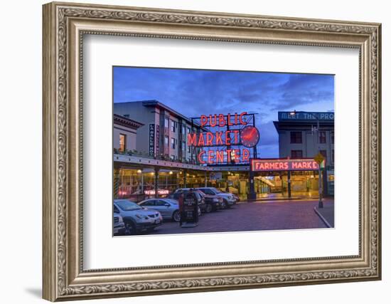 Pike Place Market, Seattle, Washington State, United States of America, North America-Richard Cummins-Framed Photographic Print