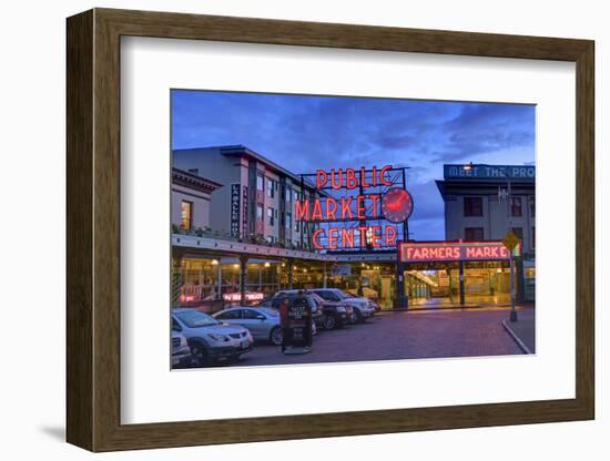 Pike Place Market, Seattle, Washington State, United States of America, North America-Richard Cummins-Framed Photographic Print