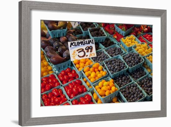 Pike Place Market Signs, Seattle, Washington, USA-Jamie & Judy Wild-Framed Photographic Print