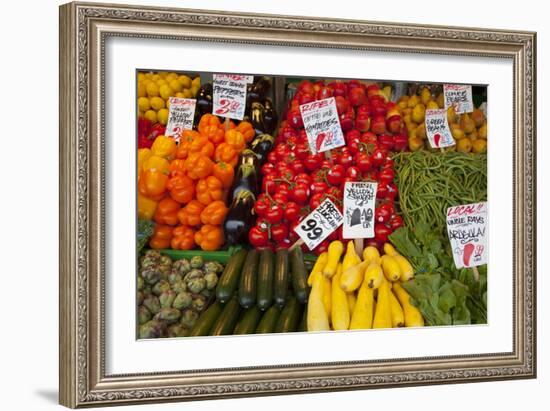 Pike Place Market Signs, Seattle, Washington, USA-Jamie & Judy Wild-Framed Photographic Print