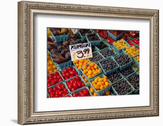 Pike Place Market Signs, Seattle, Washington, USA-Jamie & Judy Wild-Framed Photographic Print