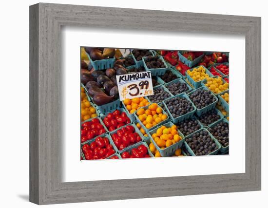 Pike Place Market Signs, Seattle, Washington, USA-Jamie & Judy Wild-Framed Photographic Print