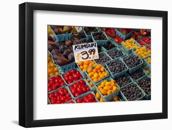 Pike Place Market Signs, Seattle, Washington, USA-Jamie & Judy Wild-Framed Photographic Print