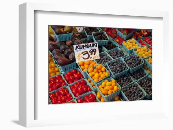 Pike Place Market Signs, Seattle, Washington, USA-Jamie & Judy Wild-Framed Photographic Print