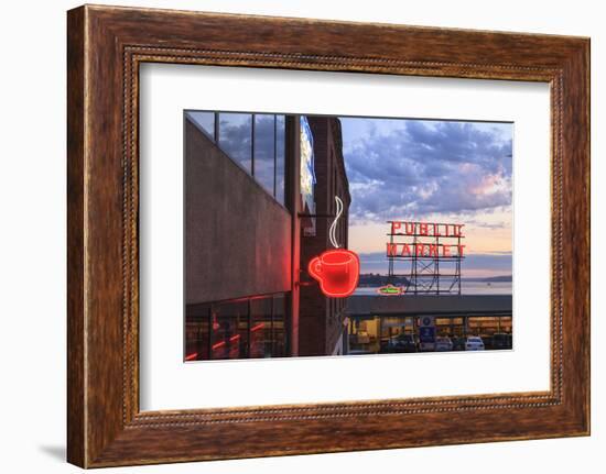 Pike Place Public Market Center, Seattle, Wa, USA-Stuart Westmorland-Framed Photographic Print