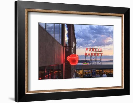 Pike Place Public Market Center, Seattle, Wa, USA-Stuart Westmorland-Framed Photographic Print