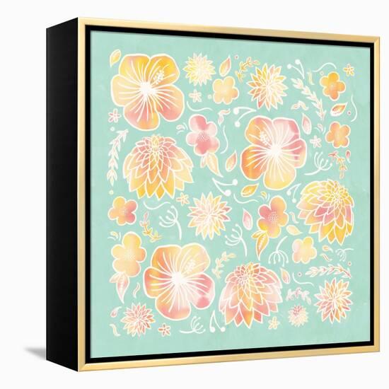 Pikes Flowers II-Ashley Sta Teresa-Framed Stretched Canvas