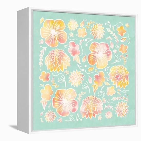 Pikes Flowers II-Ashley Sta Teresa-Framed Stretched Canvas