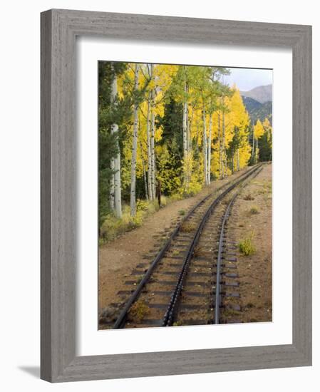 Pikes Peak Cog Railway, Manitou Springs, Colorado Springs, Colorado, USA-Cindy Miller Hopkins-Framed Photographic Print