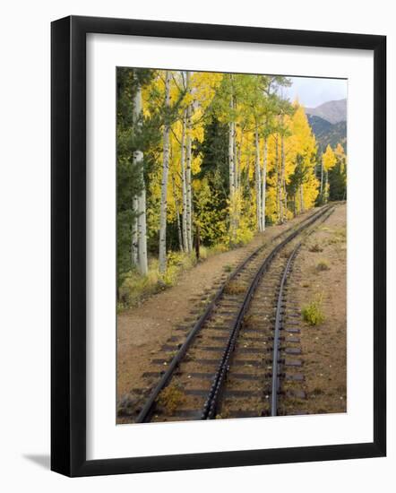 Pikes Peak Cog Railway, Manitou Springs, Colorado Springs, Colorado, USA-Cindy Miller Hopkins-Framed Photographic Print