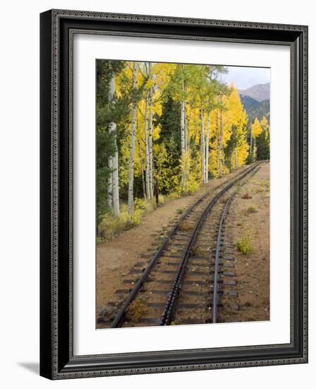 Pikes Peak Cog Railway, Manitou Springs, Colorado Springs, Colorado, USA-Cindy Miller Hopkins-Framed Photographic Print