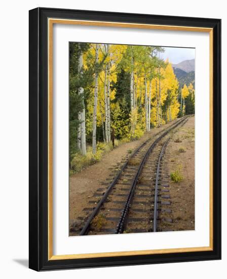 Pikes Peak Cog Railway, Manitou Springs, Colorado Springs, Colorado, USA-Cindy Miller Hopkins-Framed Photographic Print