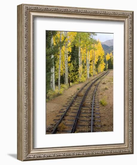 Pikes Peak Cog Railway, Manitou Springs, Colorado Springs, Colorado, USA-Cindy Miller Hopkins-Framed Photographic Print