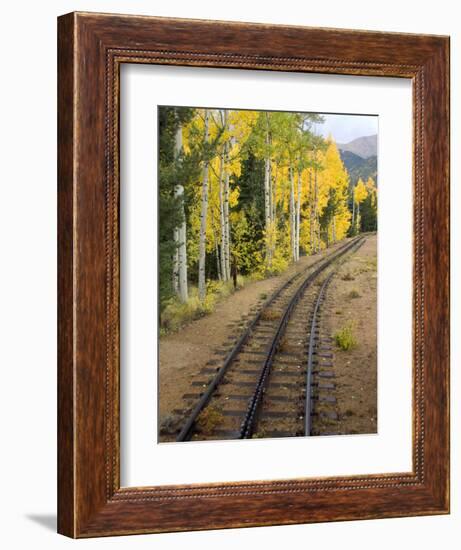 Pikes Peak Cog Railway, Manitou Springs, Colorado Springs, Colorado, USA-Cindy Miller Hopkins-Framed Photographic Print