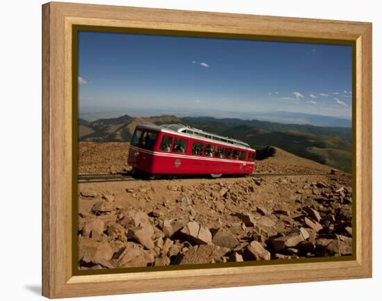 Pikes Peak, Colorado, USA-Don Grall-Framed Premier Image Canvas