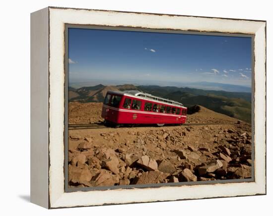 Pikes Peak, Colorado, USA-Don Grall-Framed Premier Image Canvas